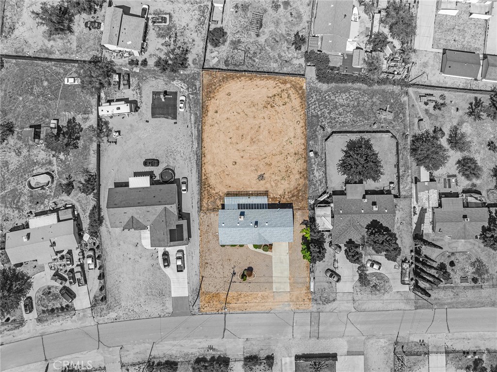 19068 Goleta Street Hesperia, CA 92345 - Photo 3 of 34 an aerial view of residential houses with outdoor space