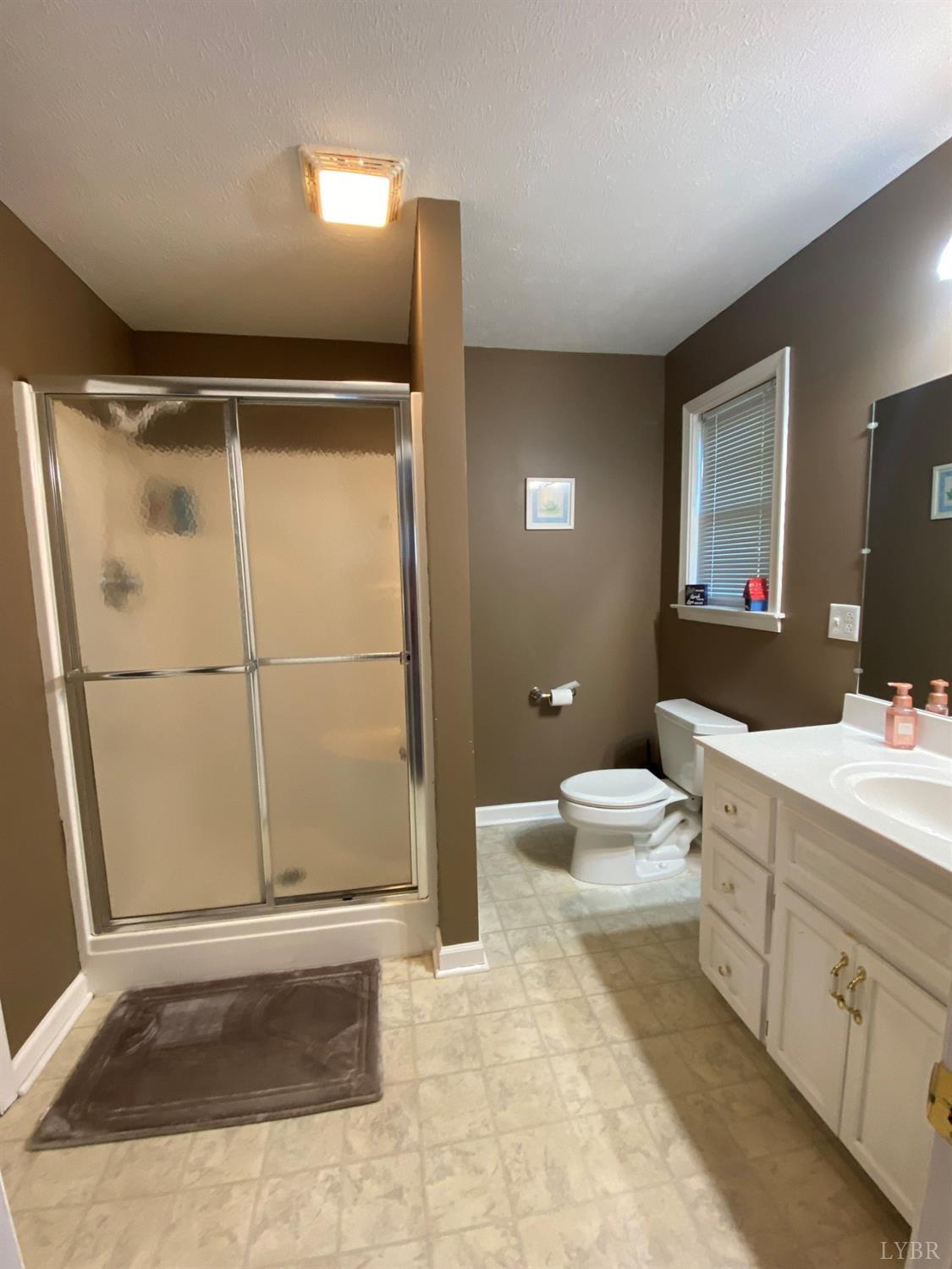 793 Clover Road Hurt, VA 24563 - Photo 16 of 19 a bathroom with a sink a toilet and shower