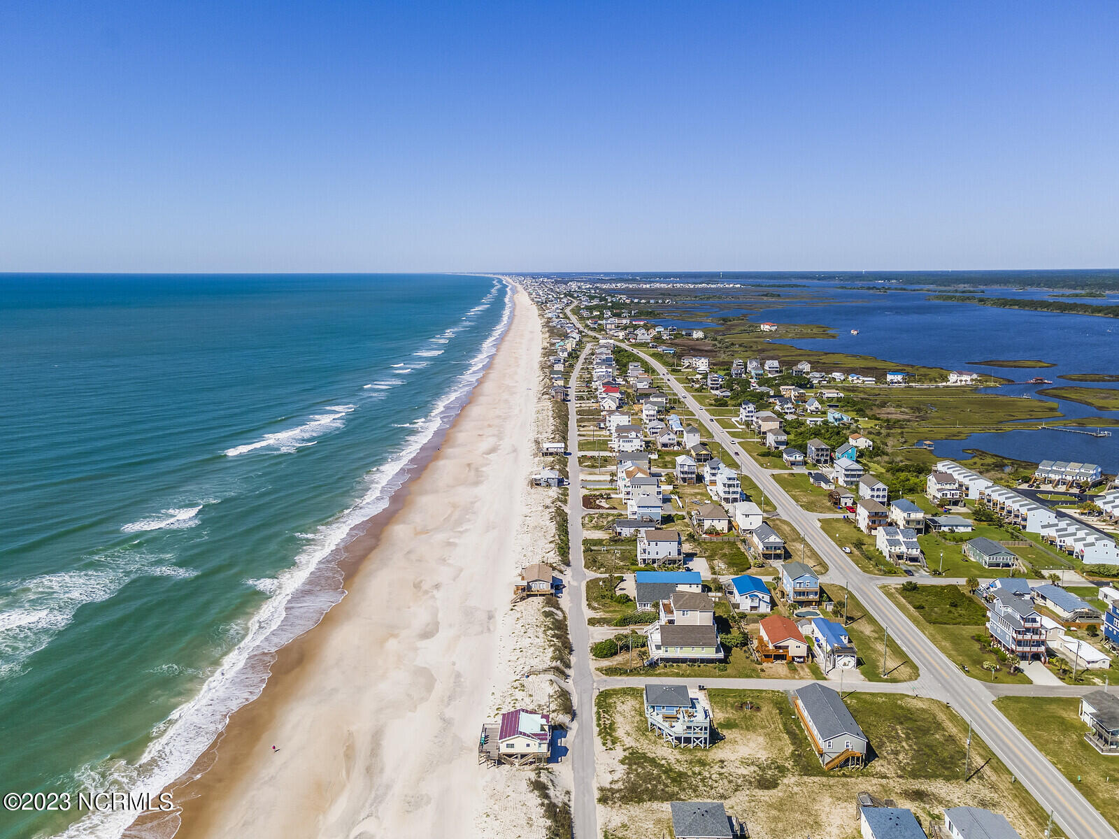 334 Topsail Road North Topsail Beach, NC 28460 - Photo 20 of 29 Drone Aerial