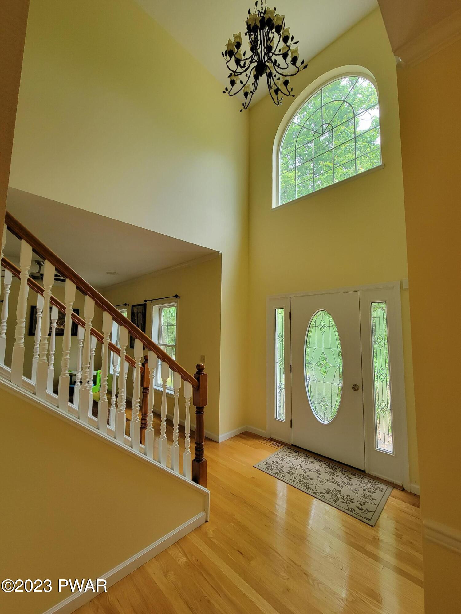 110 Rodeo Lane Hawley, PA 18428 - Photo 8 of 36 a view of an entryway with wooden floor