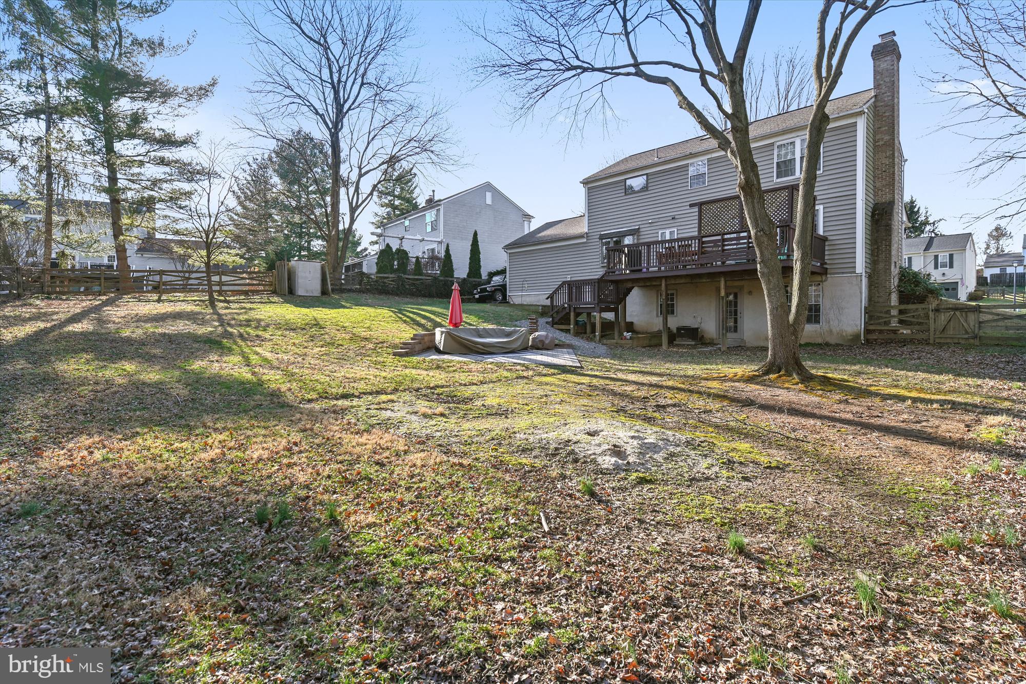 810 Pointer Ridge Drive Gaithersburg, MD 20878 - Photo 48 of 52 Large Backyard