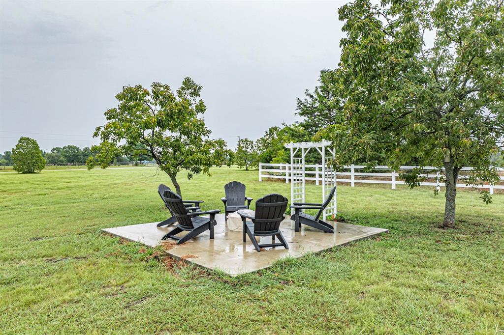 4908 Glenwood Lane Anna, TX 75409 - Photo 27 of 34 View of front yard with a patio and a fire pit
