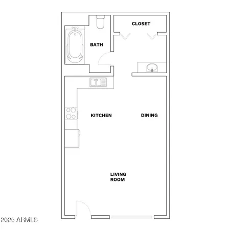 $830 | 1645 East Thomas Road, Unit ST, Phoenix, AZ 85016