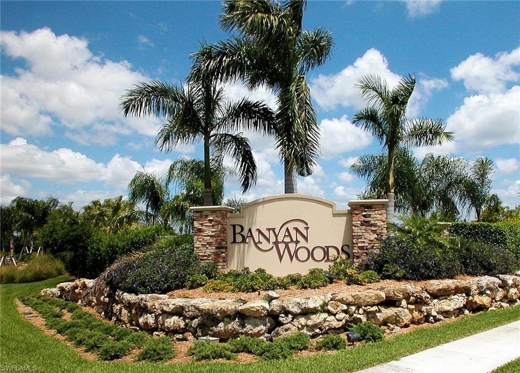 4980 Rustic Oaks Circle Naples, FL 34105 - Photo 21 of 23 View of Banyan Woods gated community sign