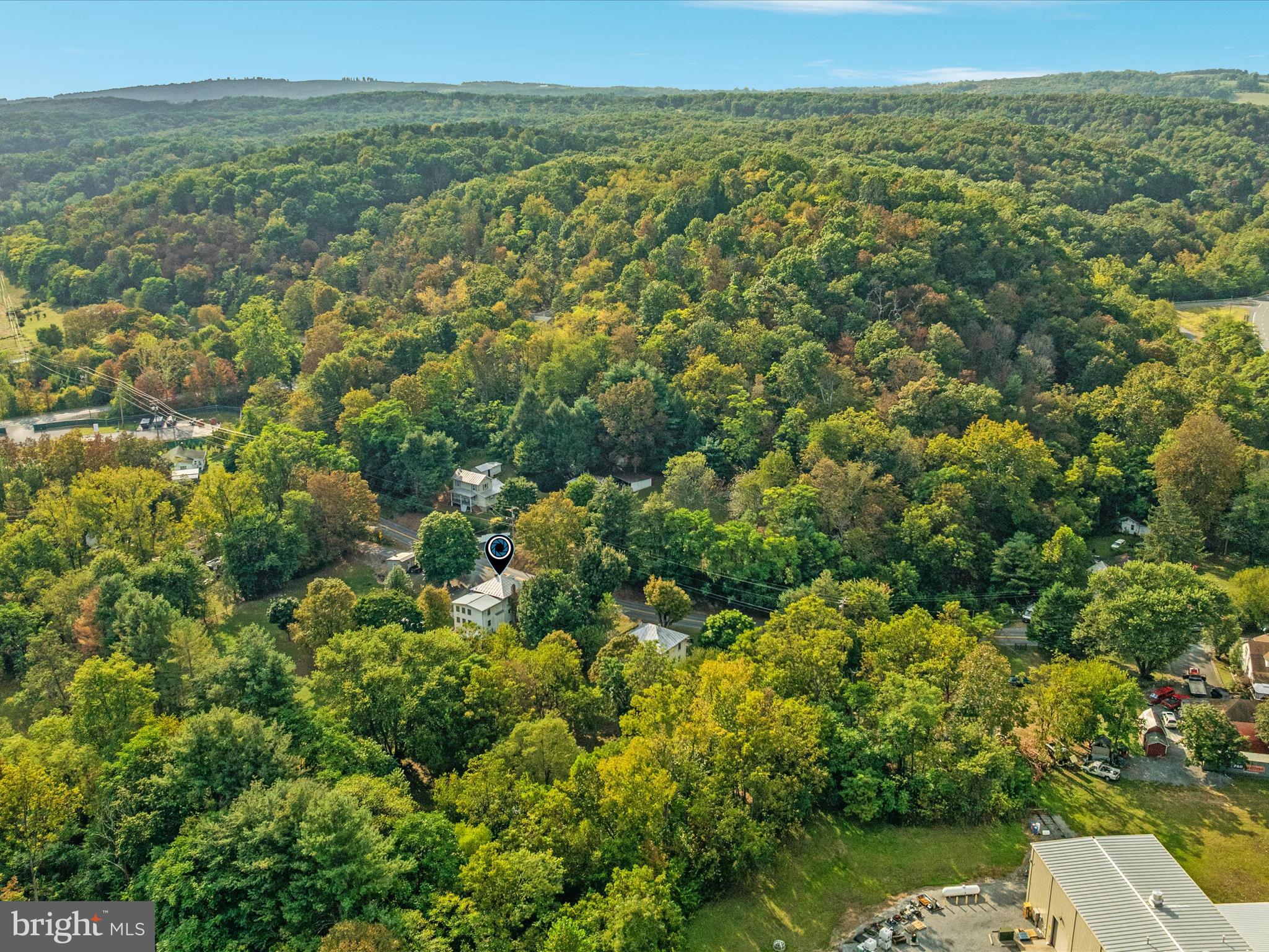 141 Back Creek Road Gore, VA 22637 - Photo 45 of 53 an aerial view of a houses with a yard