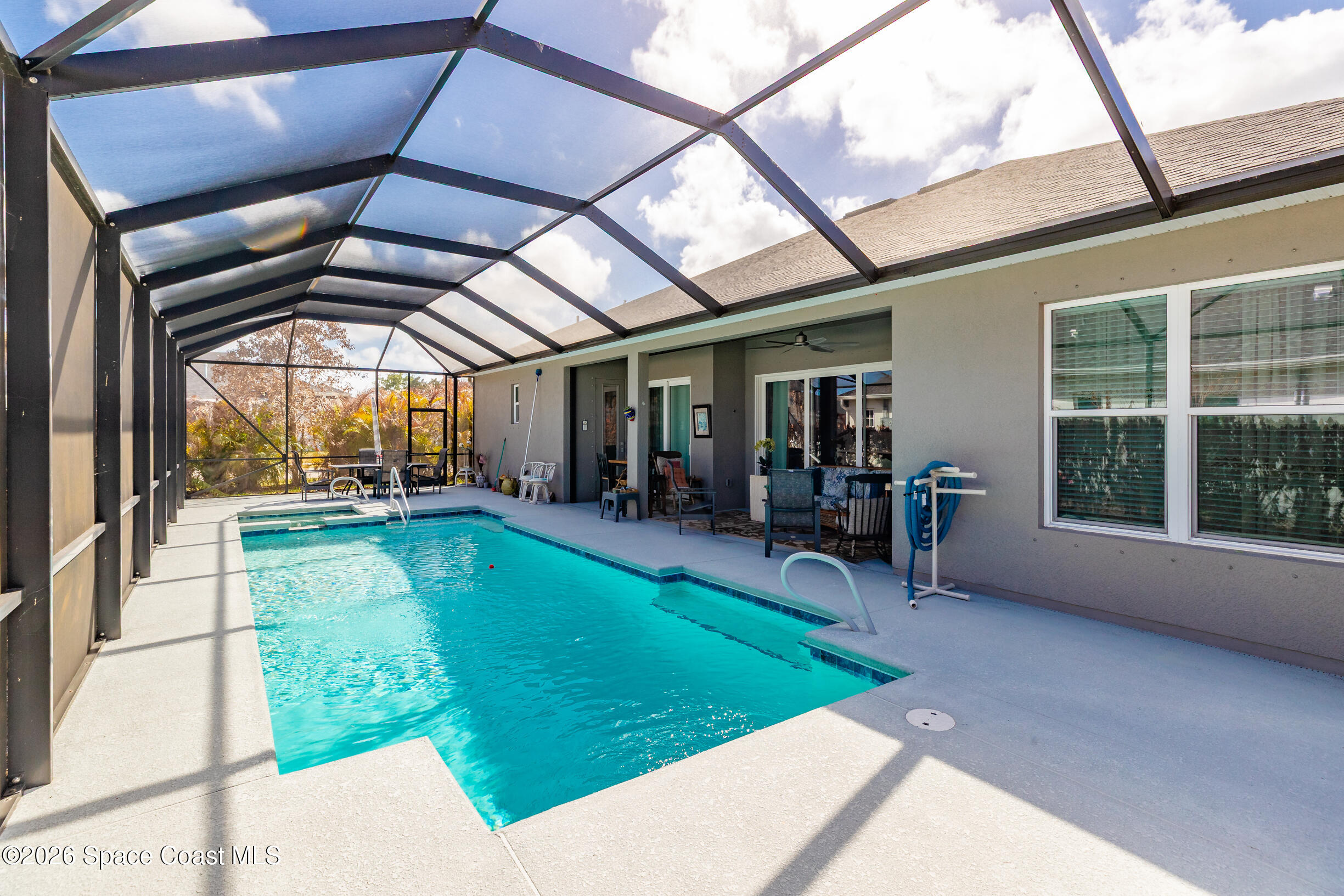 4160 Negal Circle Melbourne, FL 32901 - Photo 39 of 61 a view of yard with patio