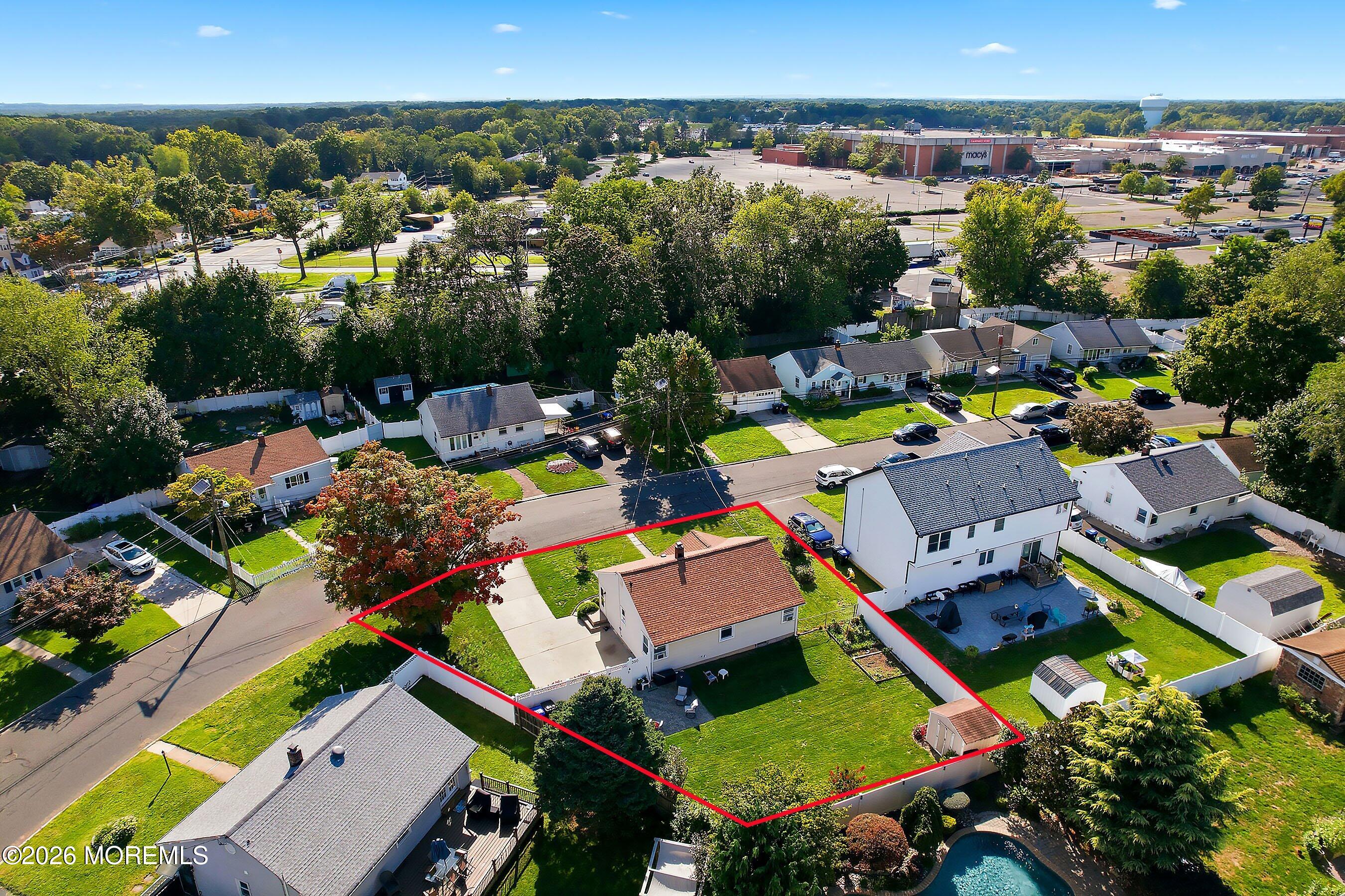 6 Burnham Road East Brunswick, NJ 08816 - Photo 21 of 28 29-Rear Left Aerial