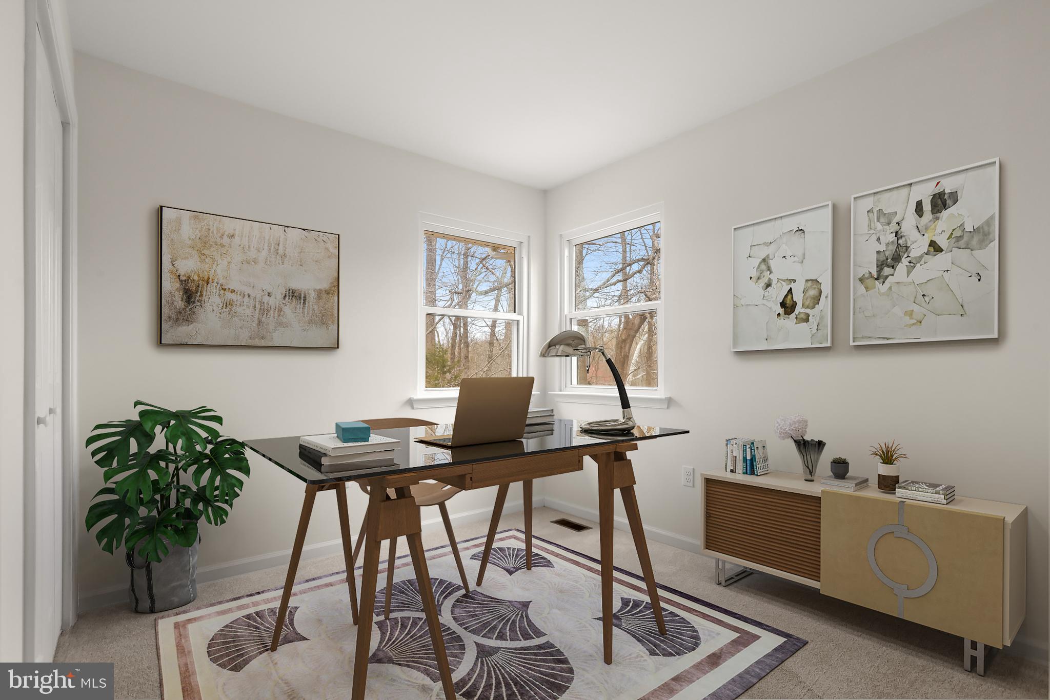 1255 Sheridan Road Crownsville, MD 21032 - Photo 29 of 40 a view of a workspace with furniture and window