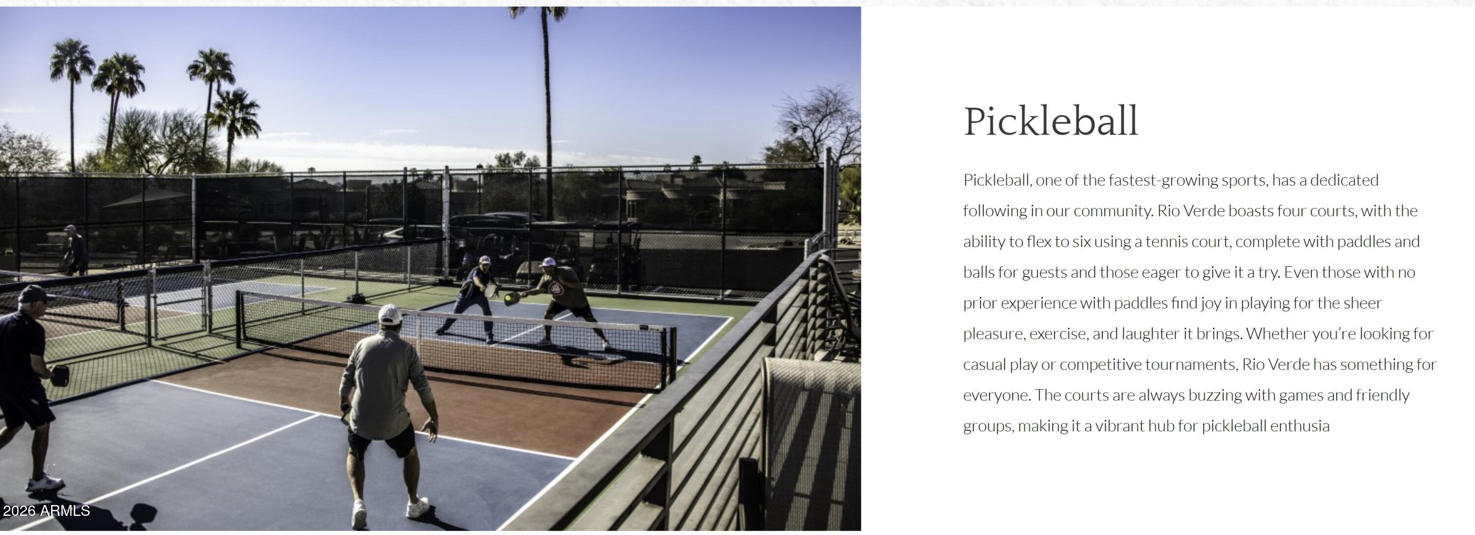 18925 East Latigo Lane Rio Verde, AZ 85263 - Photo 77 of 81 pickleball