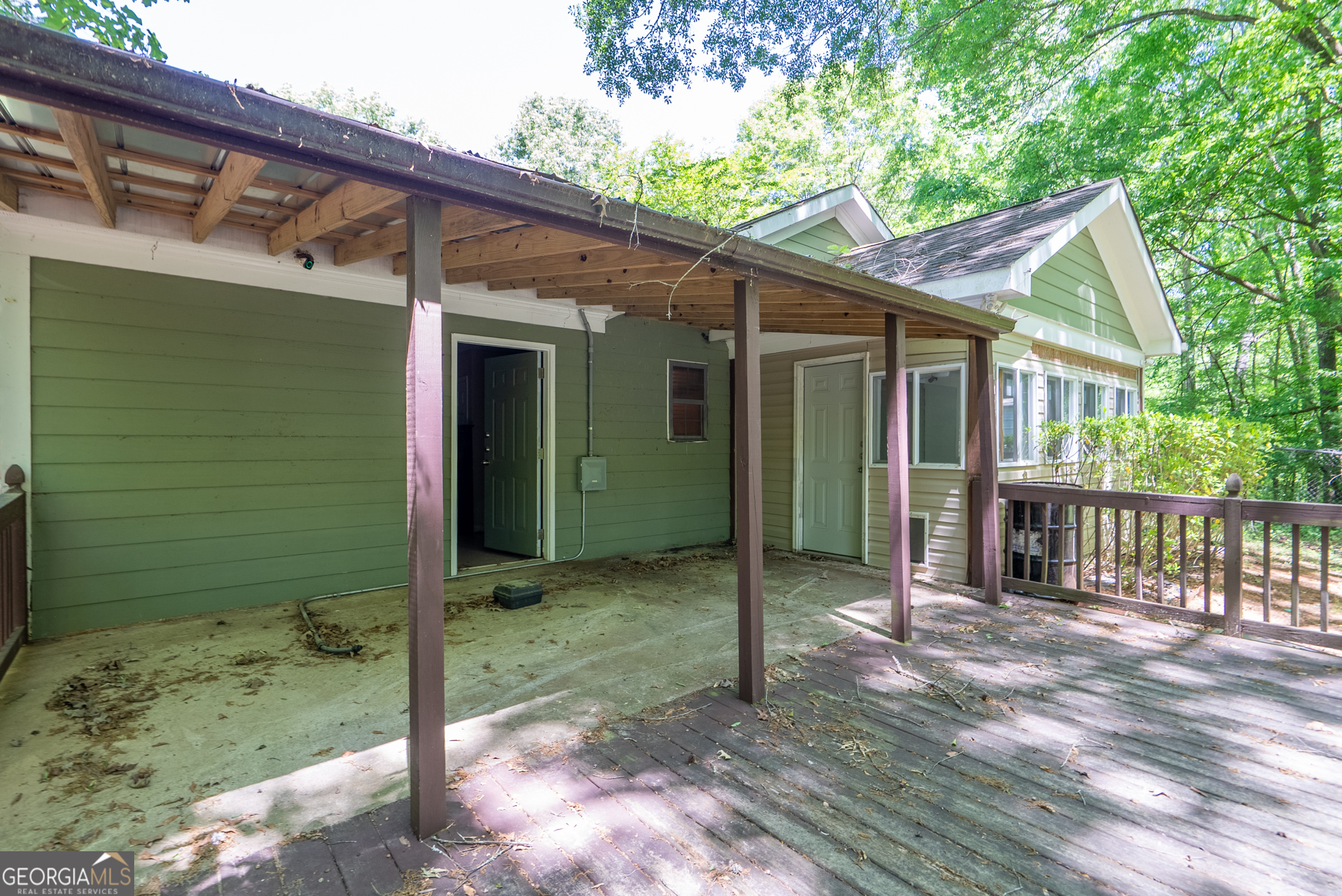 1491 Swords Trail Buckhead, GA 30625 - Photo 38 of 52 a view of a house with a backyard