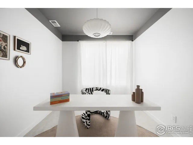 a view of empty room with a window