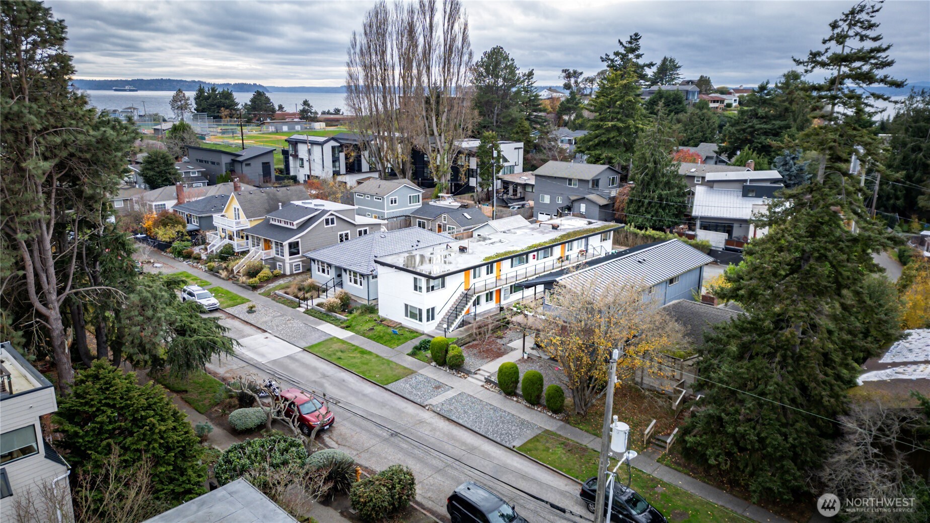 3035 64th Avenue Southwest Seattle, WA 98116 - Photo 5 of 14 a view of a city with tall buildings