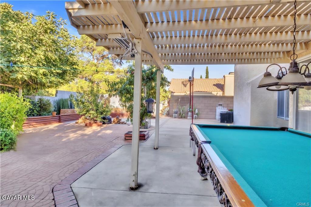 2309 Gregory Avenue Palmdale, CA 93550 - Photo 22 of 29 a patio with table and chairs