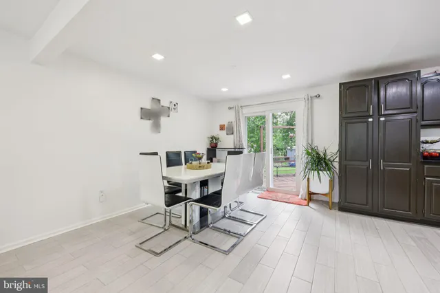 a workspace with furniture and window