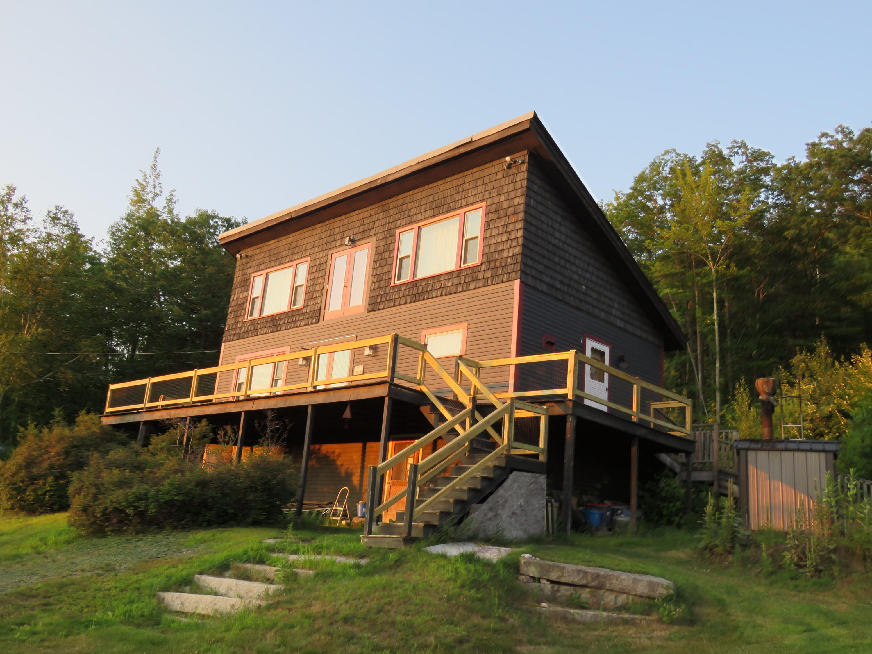 428 Black Mountain Road Harrison, ME 04040 - Photo 1 of 49 exterior front sun rise