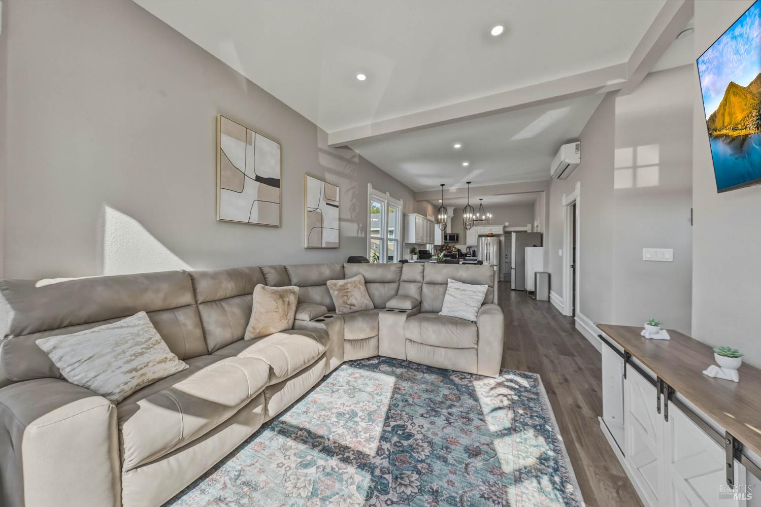 107 Sebastopol Avenue Santa Rosa, CA 95407 - Photo 7 of 33 a living room with furniture and a rug