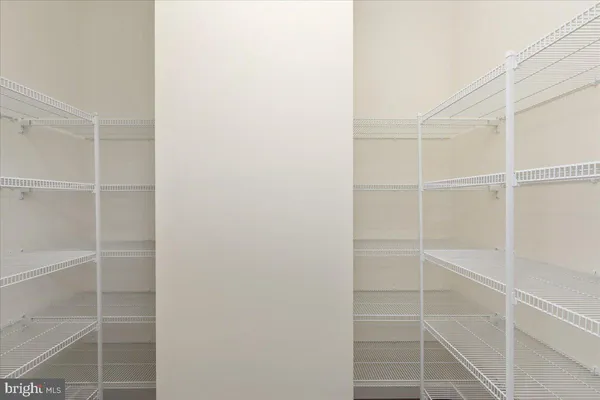 a bathroom with a white shower