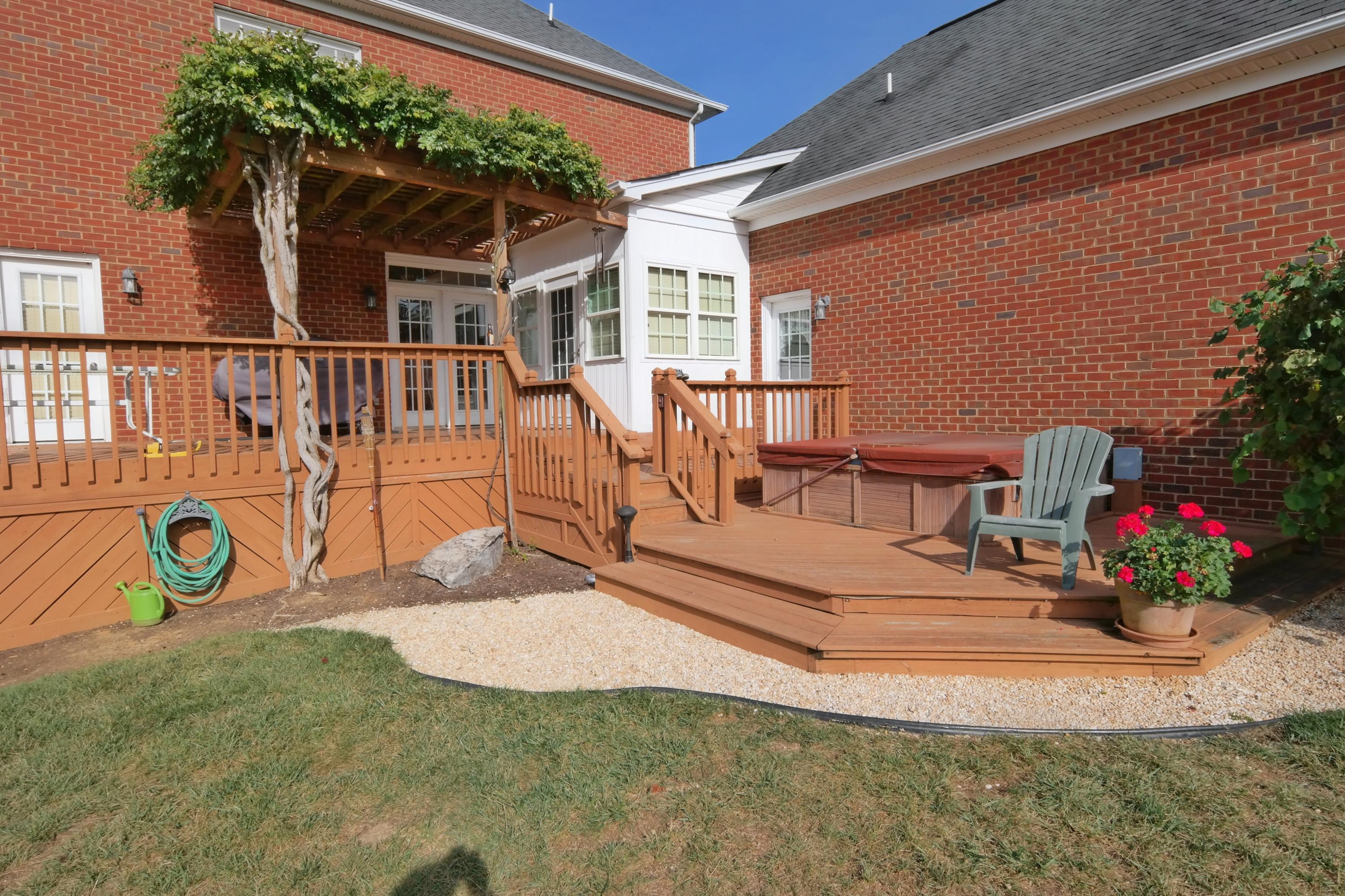2335 Country Club Road Troutville, VA 24175 - Photo 7 of 47 Rear Deck and Patio