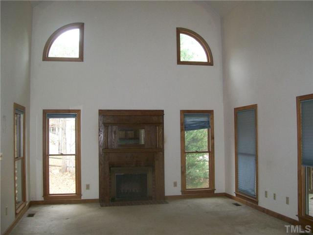 417 Manor Hills Road Lillington, NC 27546 - Photo 2 of 7 Vaulted ceilings and fireplace