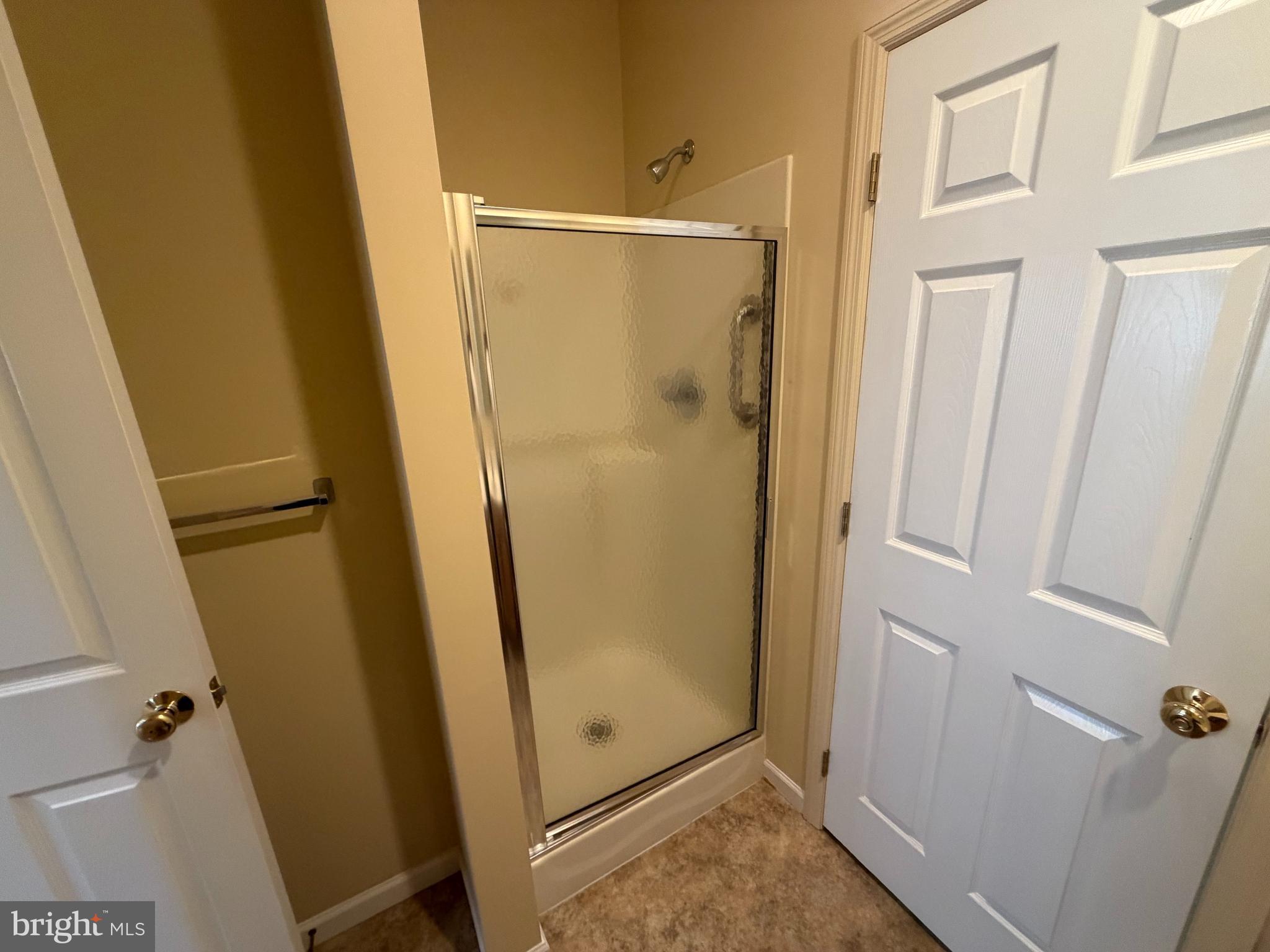 428 Haymarket Lane Lititz, PA 17543 - Photo 12 of 31 a bathroom with a shower and a glass door