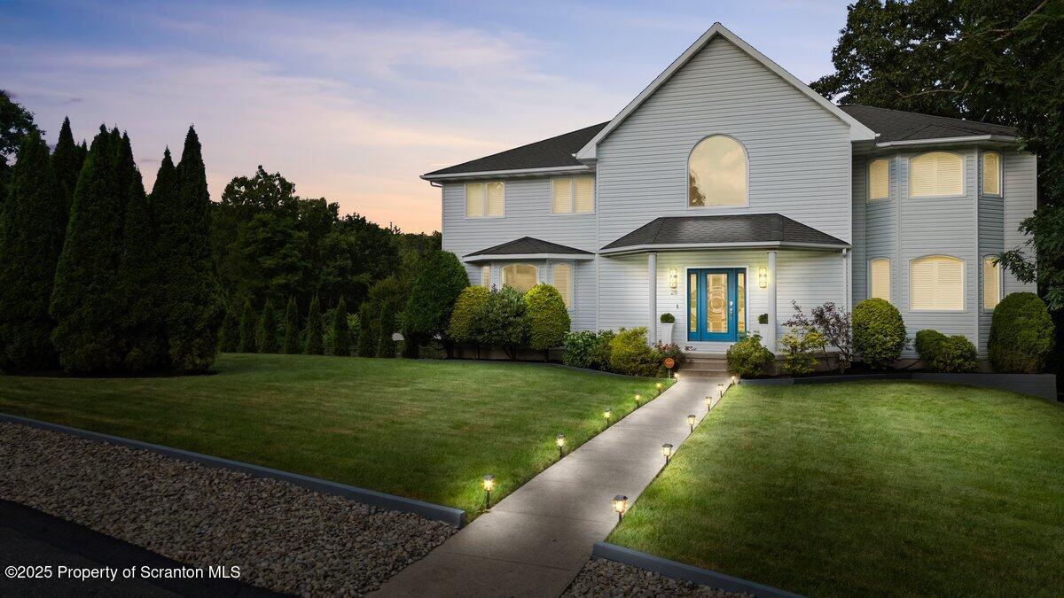 28 Ridgeview Drive Scranton, PA 18504 - Photo 2 of 55 a front view of a house with a yard