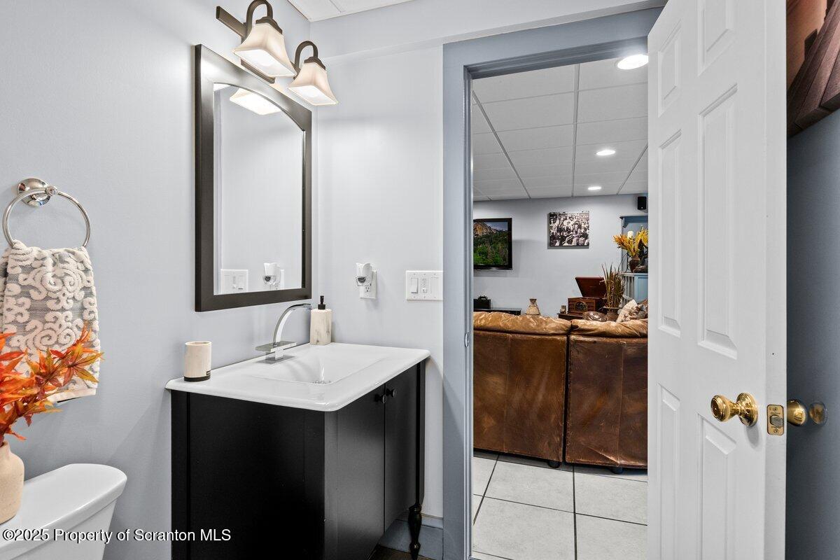 28 Ridgeview Drive Scranton, PA 18504 - Photo 46 of 55 a kitchen with a sink appliances and cabinets