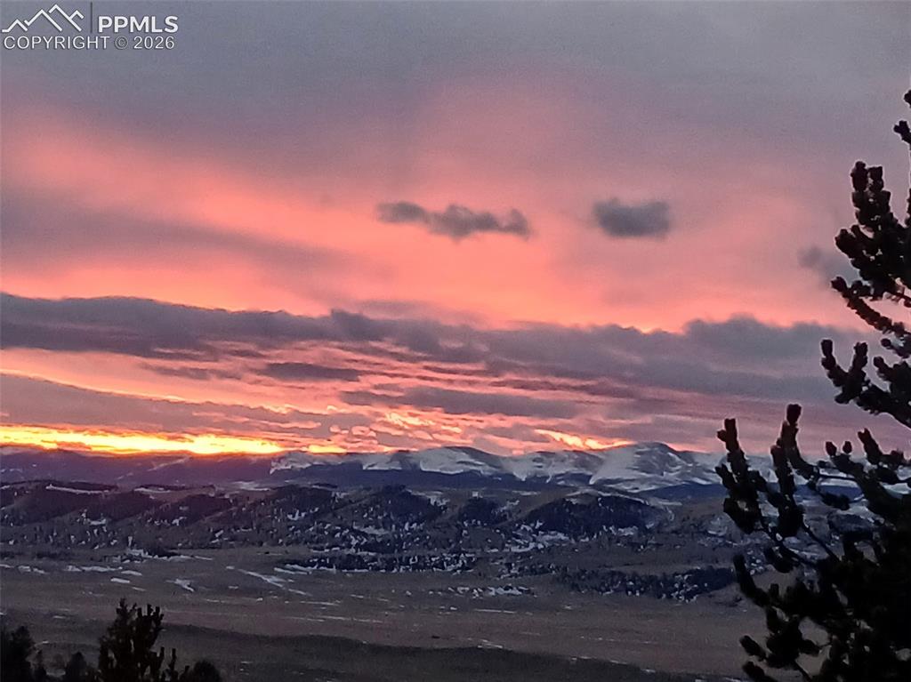 7260 Remington Road Como, CO 80432 - Photo 11 of 46 a view of sunset