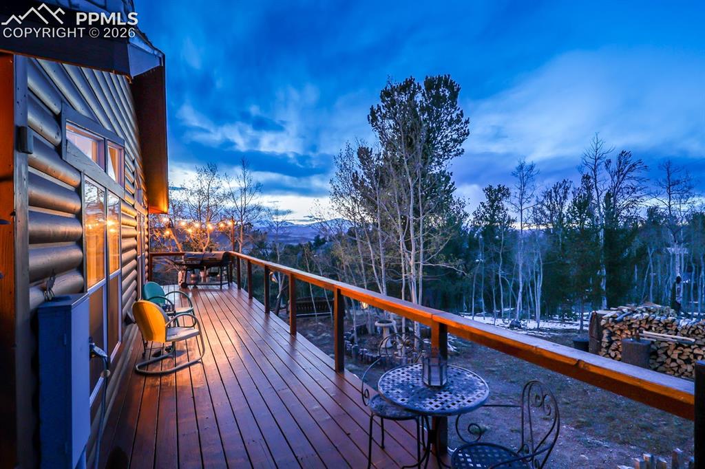 7260 Remington Road Como, CO 80432 - Photo 34 of 46 a view of a balcony with chairs
