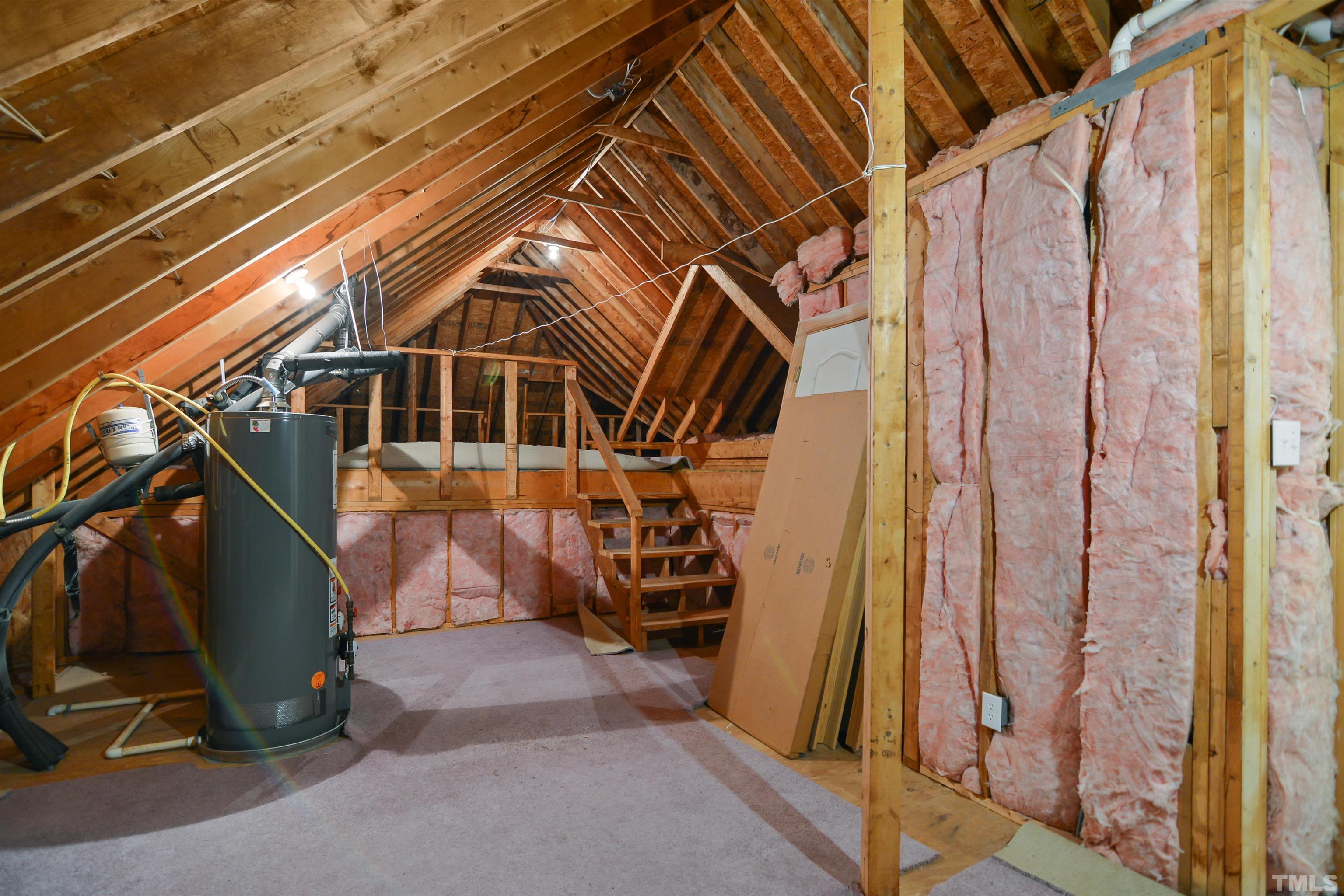 900 Tanworth Drive Raleigh, NC 27615 - Photo 23 of 26 a view of under construction room and staircase