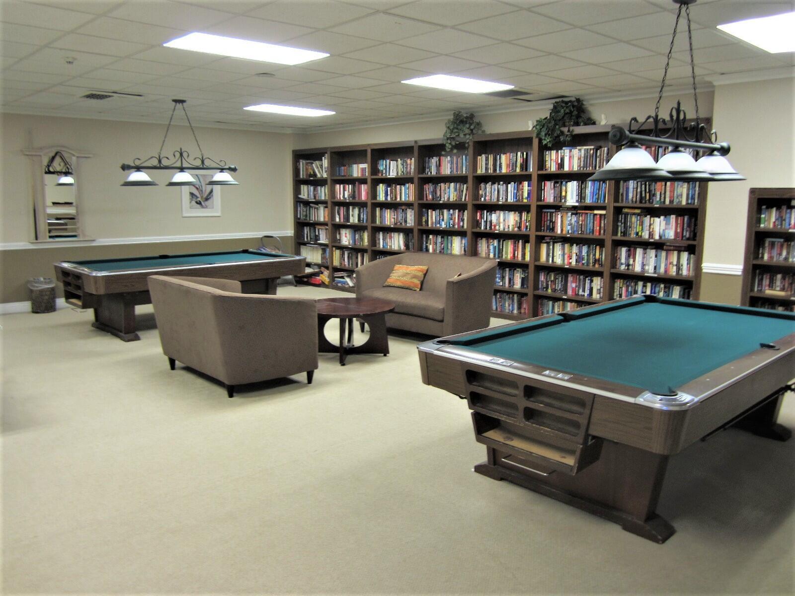 2121 North Ocean Boulevard Boca Raton, FL 33431 - Photo 31 of 54 billiards/library
