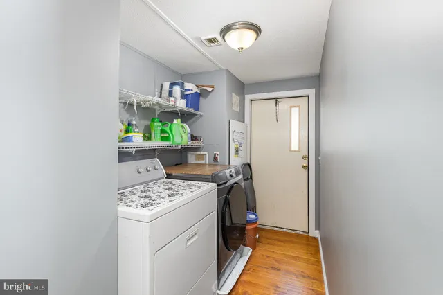 a room with storage and utility