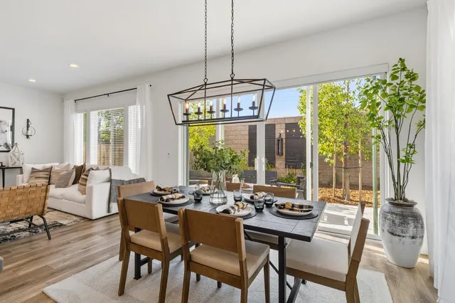 a bathroom with a shower and mirror