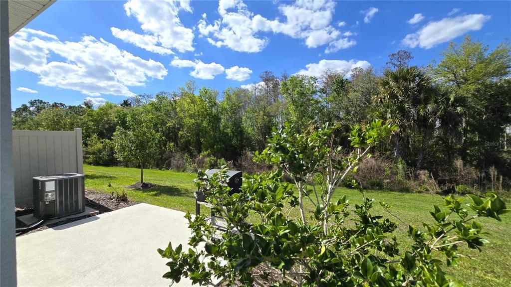 3575 Mayfair Street Kissimmee, FL 34758 - Photo 20 of 34 a view of a yard with swimming pool and green space