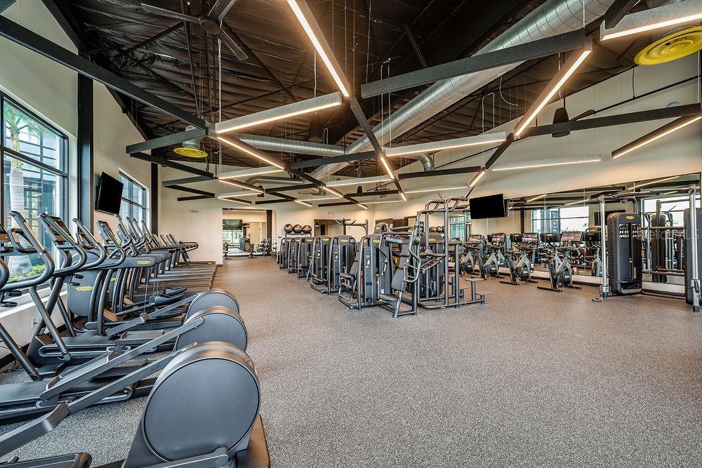 3575 Mayfair Street Kissimmee, FL 34758 - Photo 30 of 34 a view of a room with gym equipment