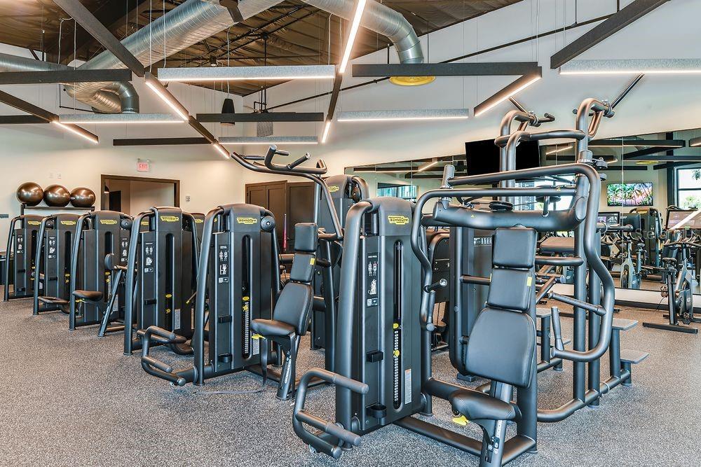 3575 Mayfair Street Kissimmee, FL 34758 - Photo 31 of 34 a view of a room with gym equipment