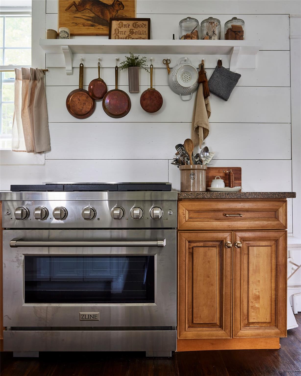 382 Benton Hollow Road Neversink, NY 12765 - Photo 14 of 50 a stove top oven sitting inside of a kitchen