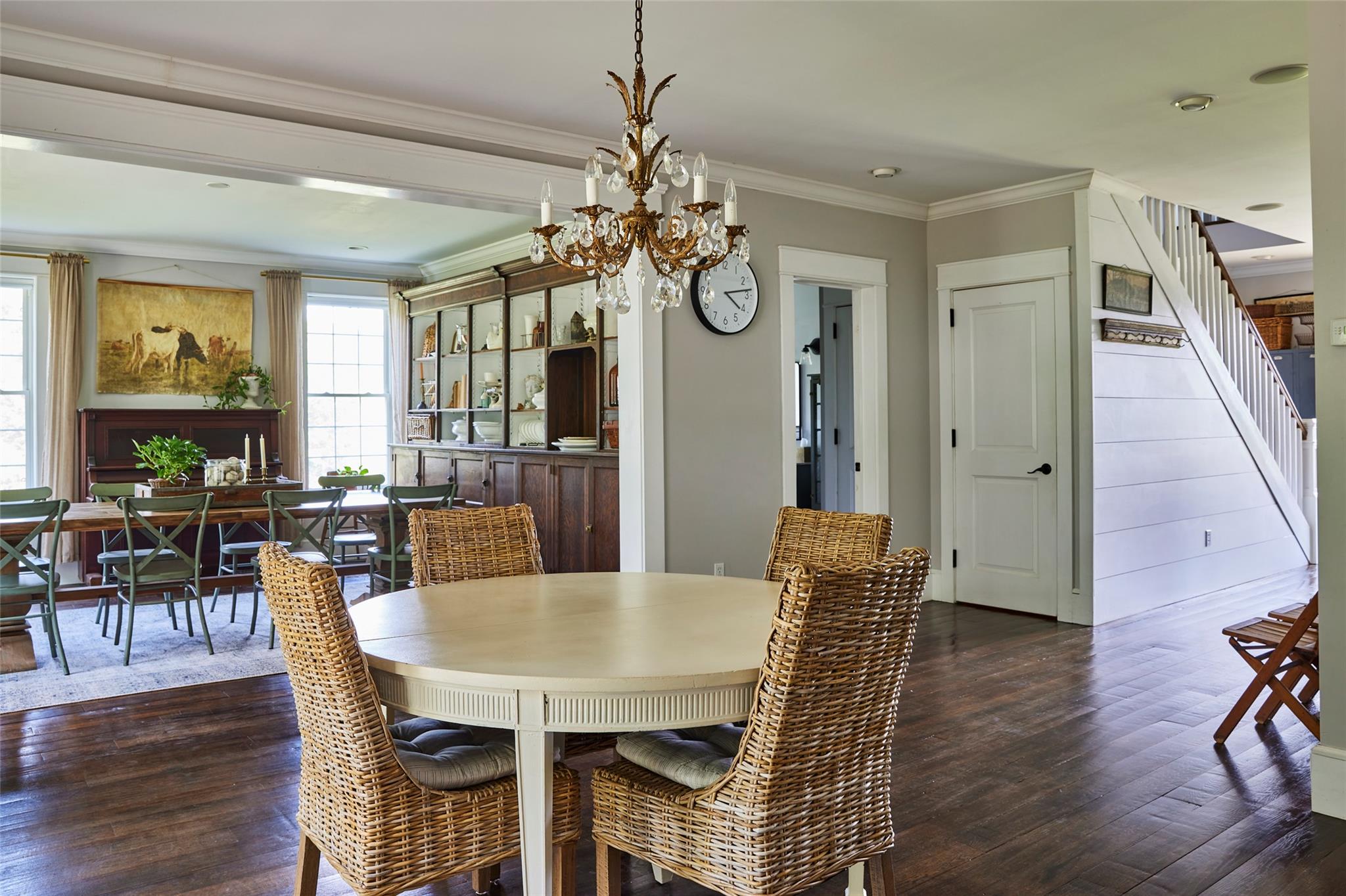 382 Benton Hollow Road Neversink, NY 12765 - Photo 15 of 50 a view of a dining room with furniture wooden floor and chandelier