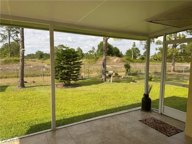 a view of a balcony with an ocean view
