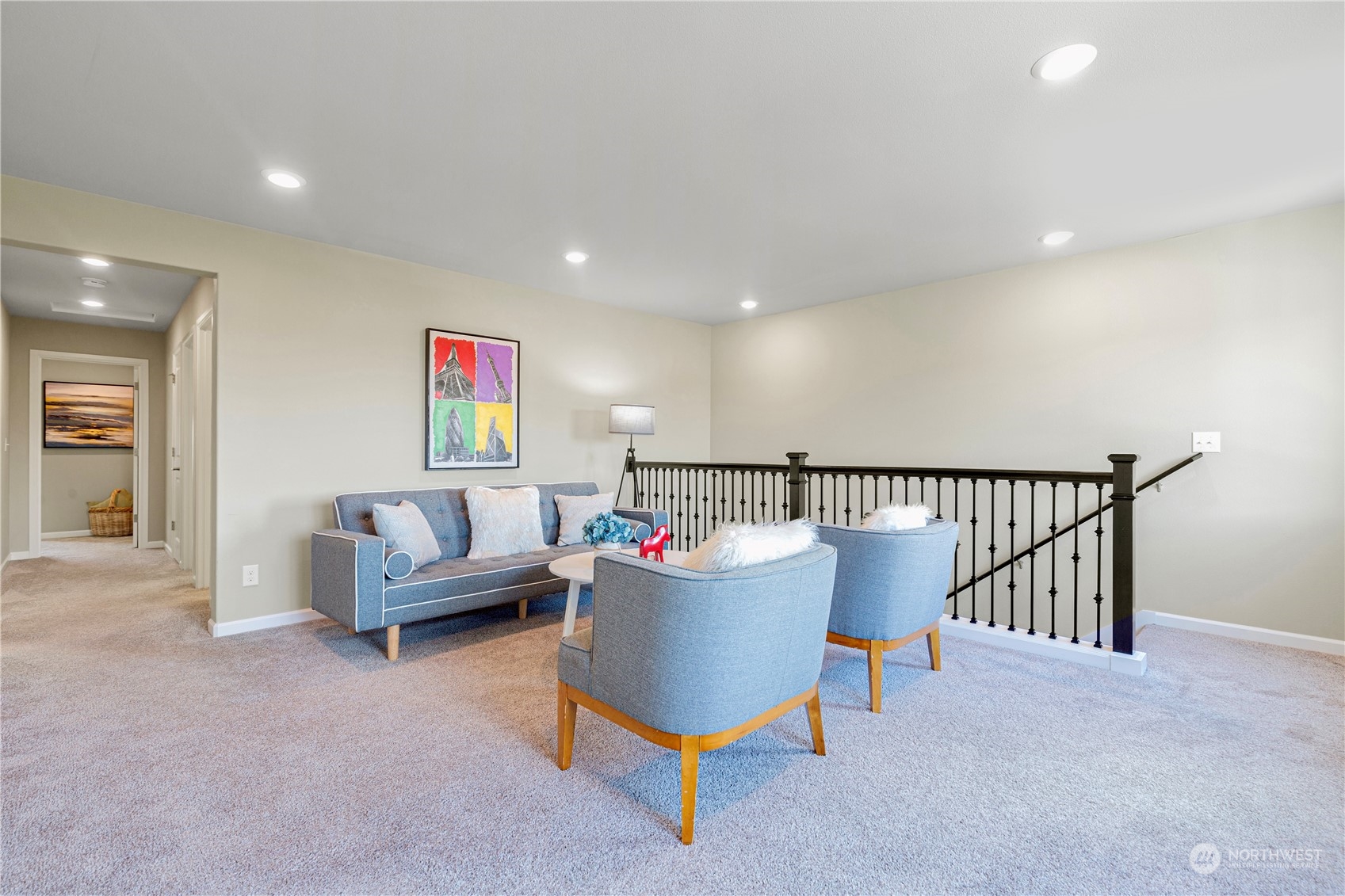21311 42nd Avenue Southeast Bothell, WA 98021 - Photo 13 of 24 a living room with furniture and a flat screen tv