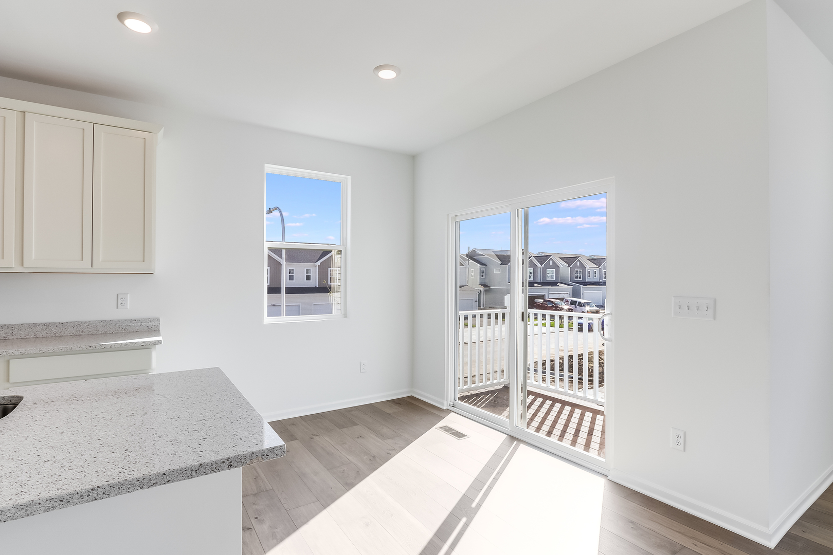 460 Comstock Road South Elgin, IL 60177 - Photo 10 of 31 a view of a room with stairs and a window