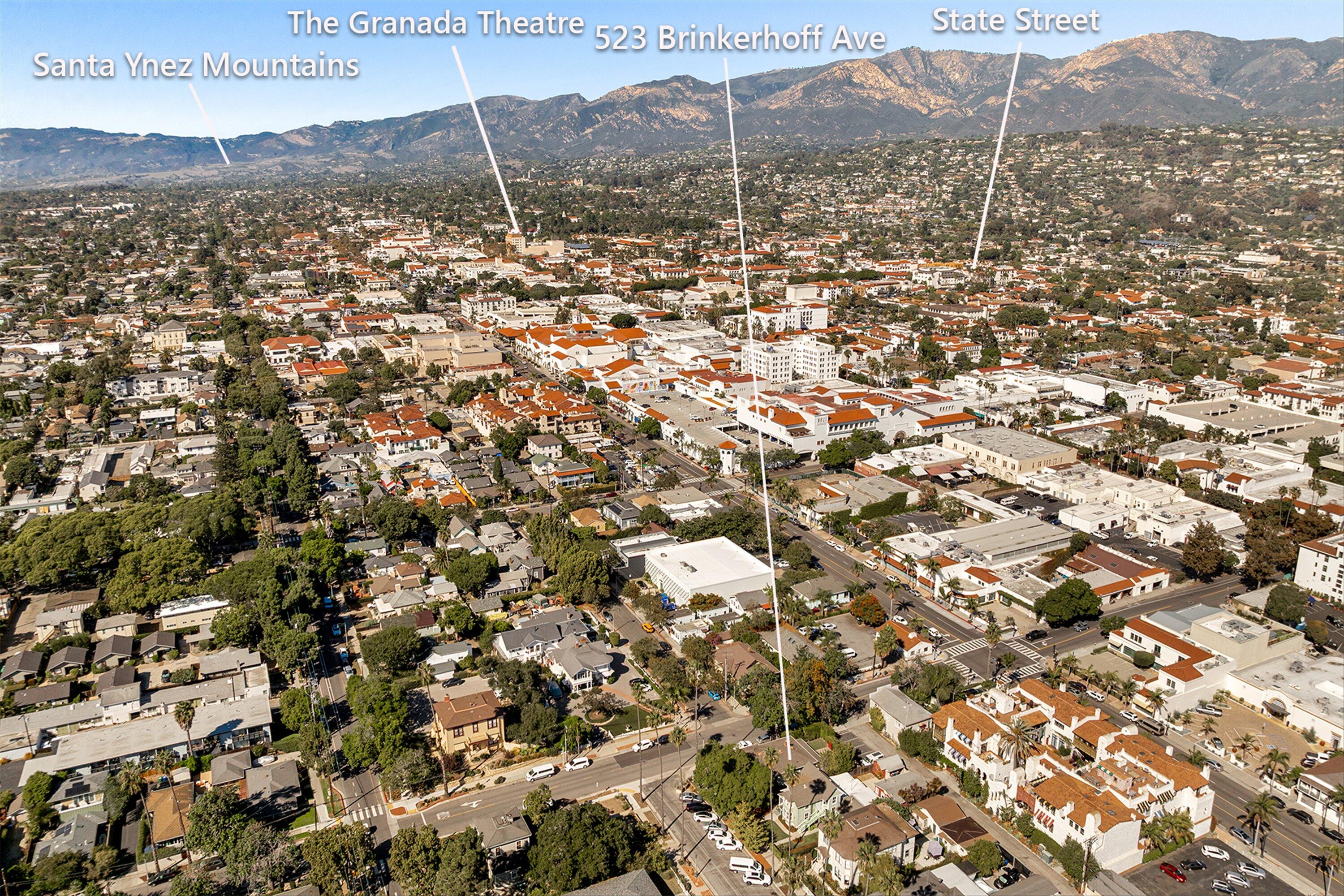 532 Brinkerhoff Avenue Santa Barbara, CA 93101 - Photo 29 of 30 site Location