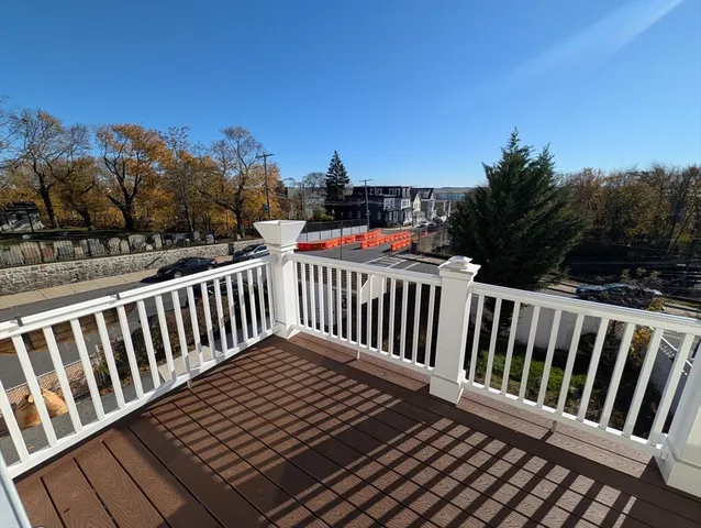 a view of a roof deck