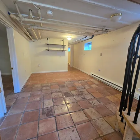 a view of a garage