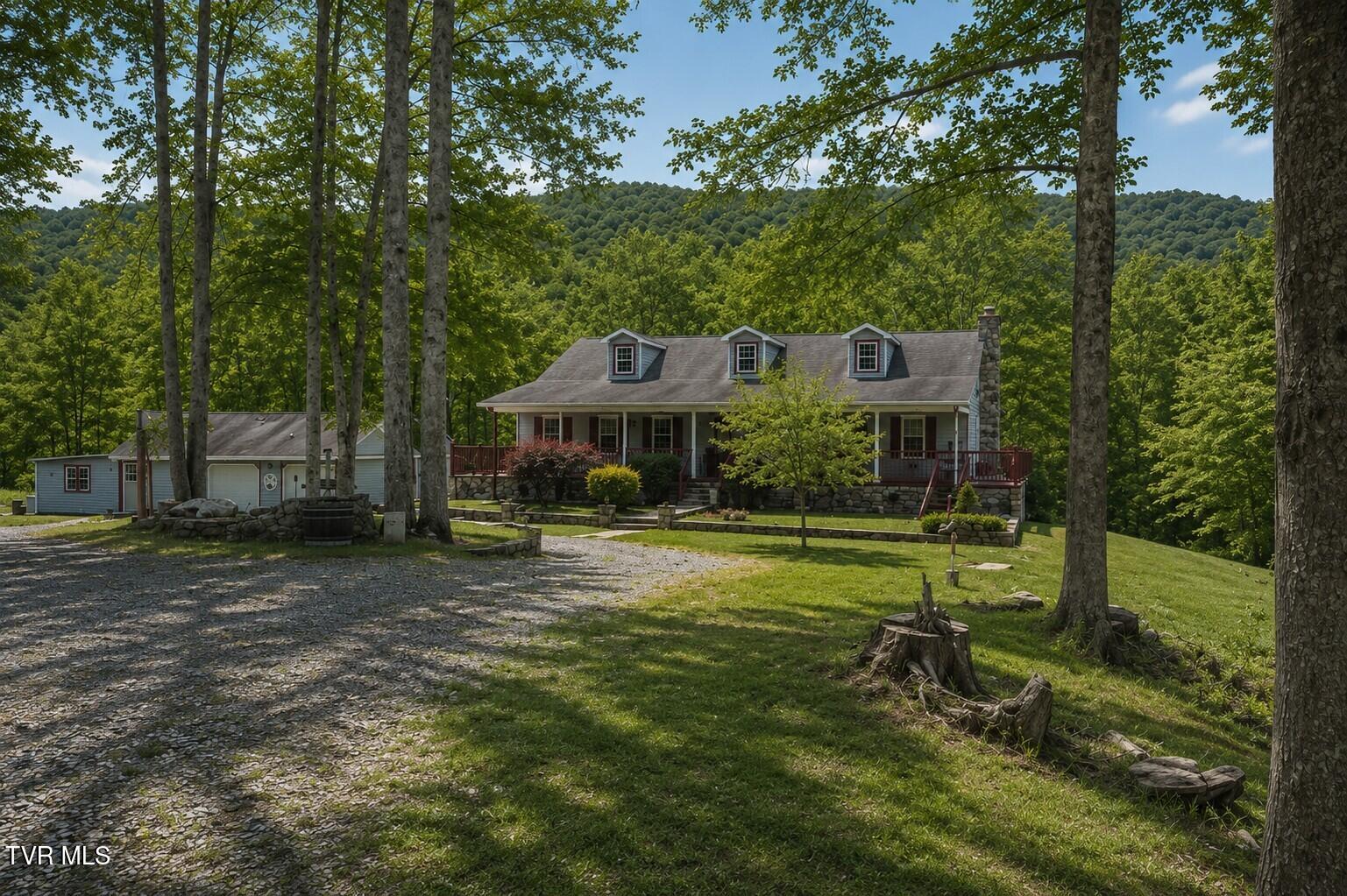 5380 Laurel Fork Road Rocky Gap, VA 24366 - Photo 32 of 69 Front From Drive