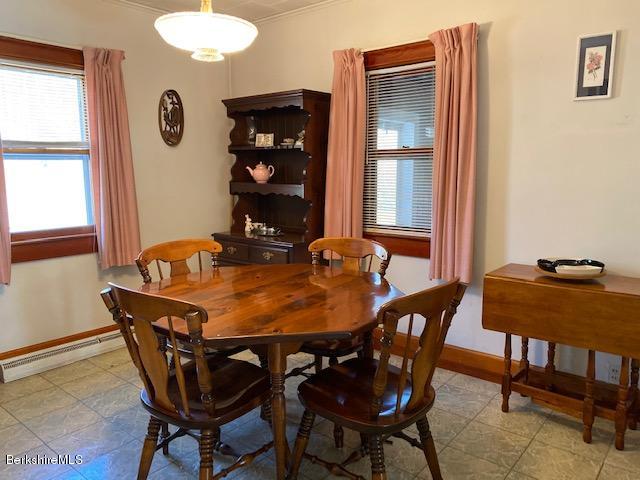 274 South County Road Florida, MA 01343 - Photo 7 of 16 a dining room with furniture and window