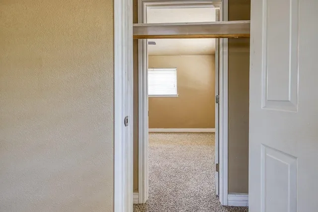 a view of front door