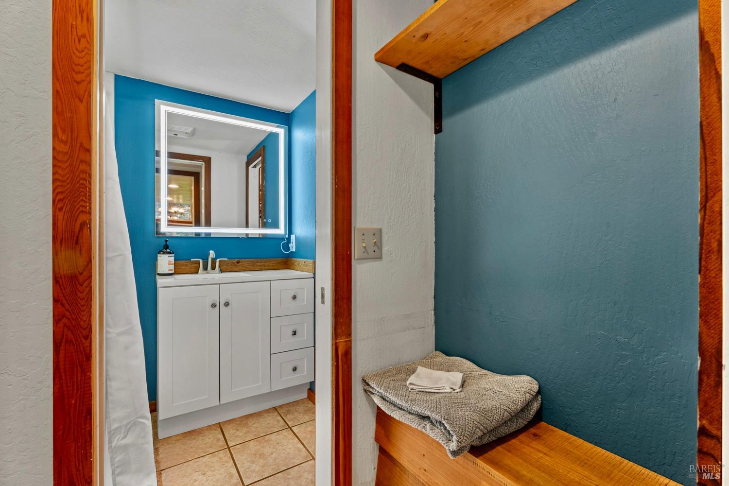 40401 Little River-Airport Road Little River, CA 95456 - Photo 25 of 47 a bathroom with a sink and a mirror