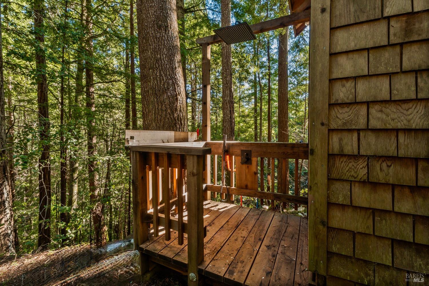 40401 Little River-Airport Road Little River, CA 95456 - Photo 33 of 47 a view of a wooden chairs on the roof deck
