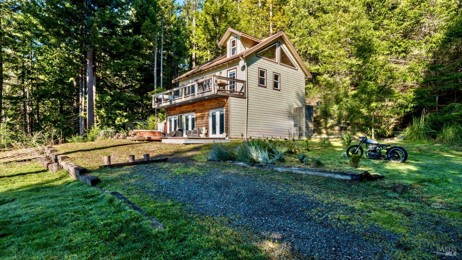 40401 Little River-Airport Road Little River, CA 95456 - Photo 6 of 47 a view of a house with a yard and sitting area