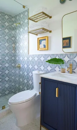 a bathroom with a sink and a toilet